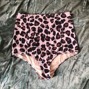 High Waist Swim Bottoms